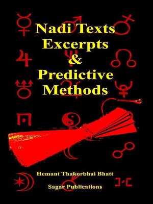cover image of Nadi Texts Excerpts & Predictive Methods